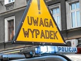 Przewrócona ciężarówka na wjeździe autostrady A1