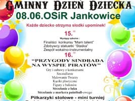 Gminny Dzień Dziecka – 8.06 OSiR Jankowice