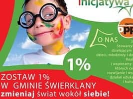 Zostaw 1% w Świerklanach