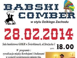 Babski comber w stylu Dzikiego Zachodu