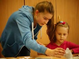 Warsztaty świąteczne dla przedszkolaków w Gimnazjum im. Księdza Walentego w Jankowicach