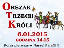 Orszak Trzech Króli po raz pierwszy w naszej parafii