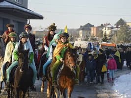 Orszak Trzech Króli przeszedł ulicami Świerklan