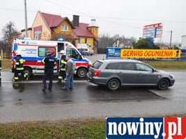 Wypadek na Żorskiej w Świerklanach