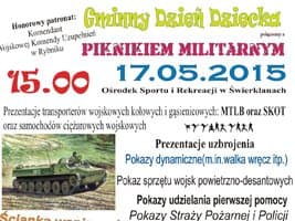 Gminny Dzień Dziecka połączony z piknikiem militarnym