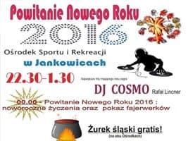 Powitanie Nowego Roku 2016 w Świerklanach