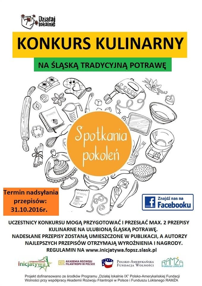 Konkurs kulinarny na śląską tradycyjną potrawę