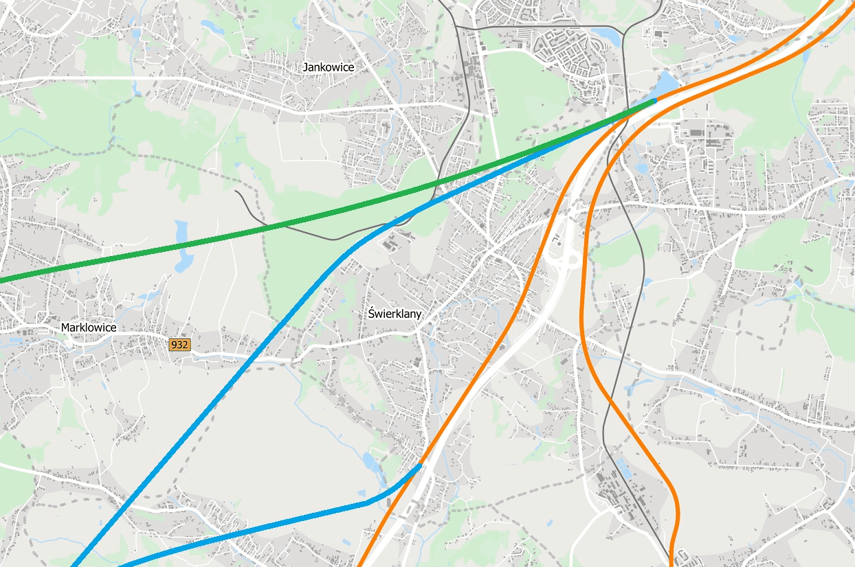 Dyskusji o przebiegu linii CPK ciąg dalszy. Czy gmina Świerklany zostanie przedzielona na pół?