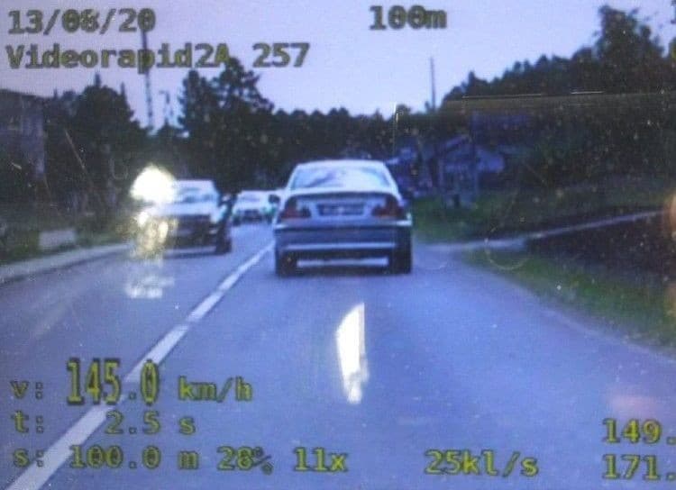 27-letni mieszkaniec Świerklan pędził 145km/h w terenie zabudowanym!
