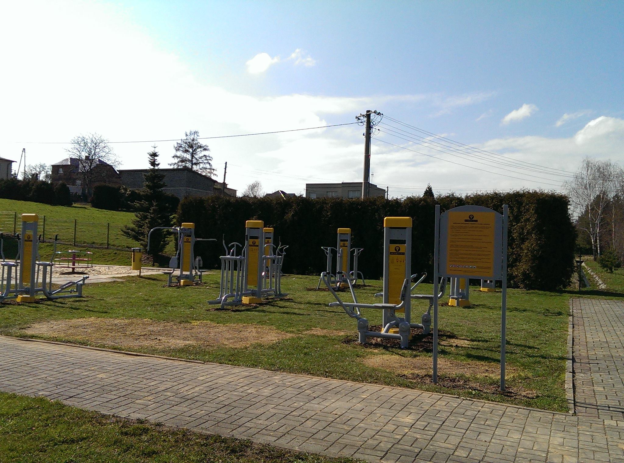 Świerklany z nową siłownią na świeżym powietrzu