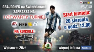 Turniej FIFA 16 w Grajdołku Świerklanach